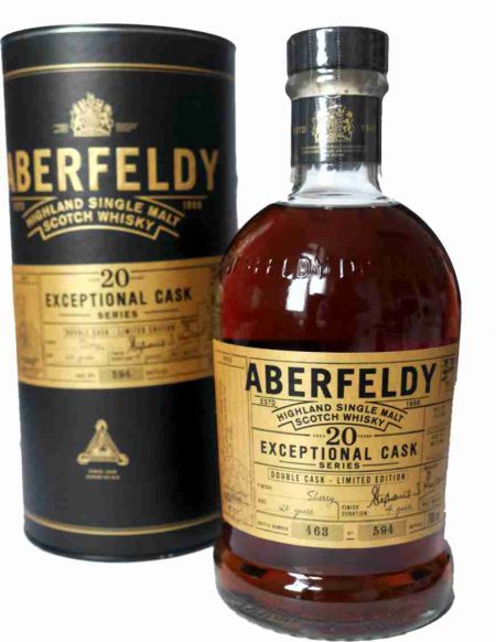 Aberfeldy 120Jahre Scotch Single Malt Whisky mit Flaschenbox